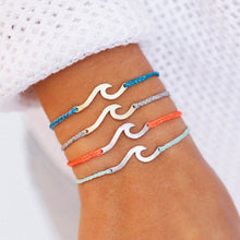 Load image into Gallery viewer, Hammered Wave Charm