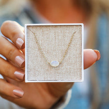 Load image into Gallery viewer, Teardrop Stone Necklace