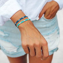 Load image into Gallery viewer, Flat Bead Bracelet