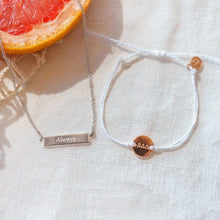 Load image into Gallery viewer, Engravable Bar Necklace