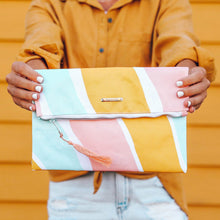 Load image into Gallery viewer, Stripes Not Stripes Clutch
