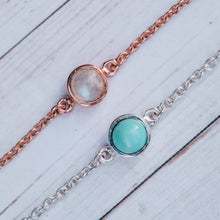 Load image into Gallery viewer, Stone Chain Bracelet
